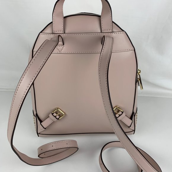 New Michael Kors Rhea Medium Leather Backpack - Picture 4 of 10